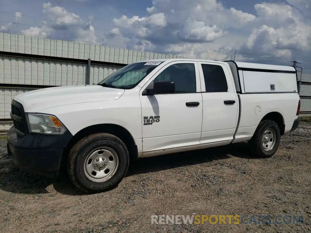 1 Photograph of a damaged car 1C6RR7FG2MS564387 RAM 1500 2021