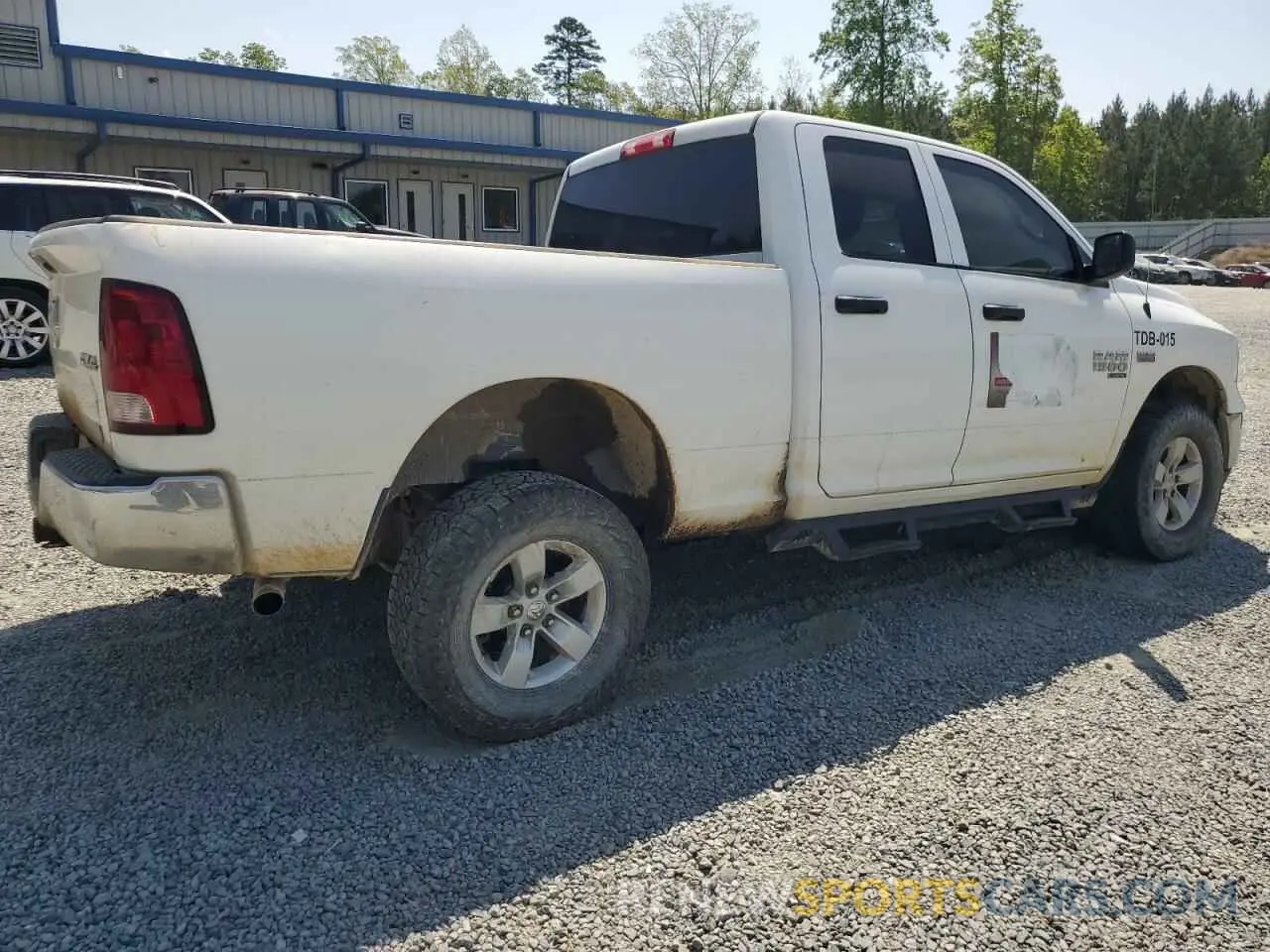 3 Photograph of a damaged car 1C6RR7FT7MS505378 RAM 1500 2021