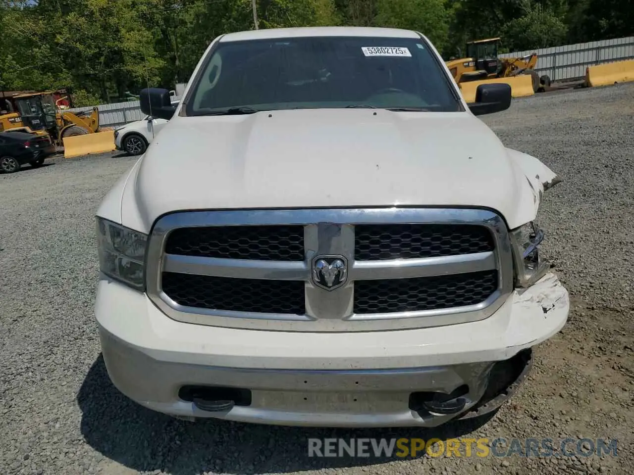 5 Photograph of a damaged car 1C6RR7FT7MS505378 RAM 1500 2021