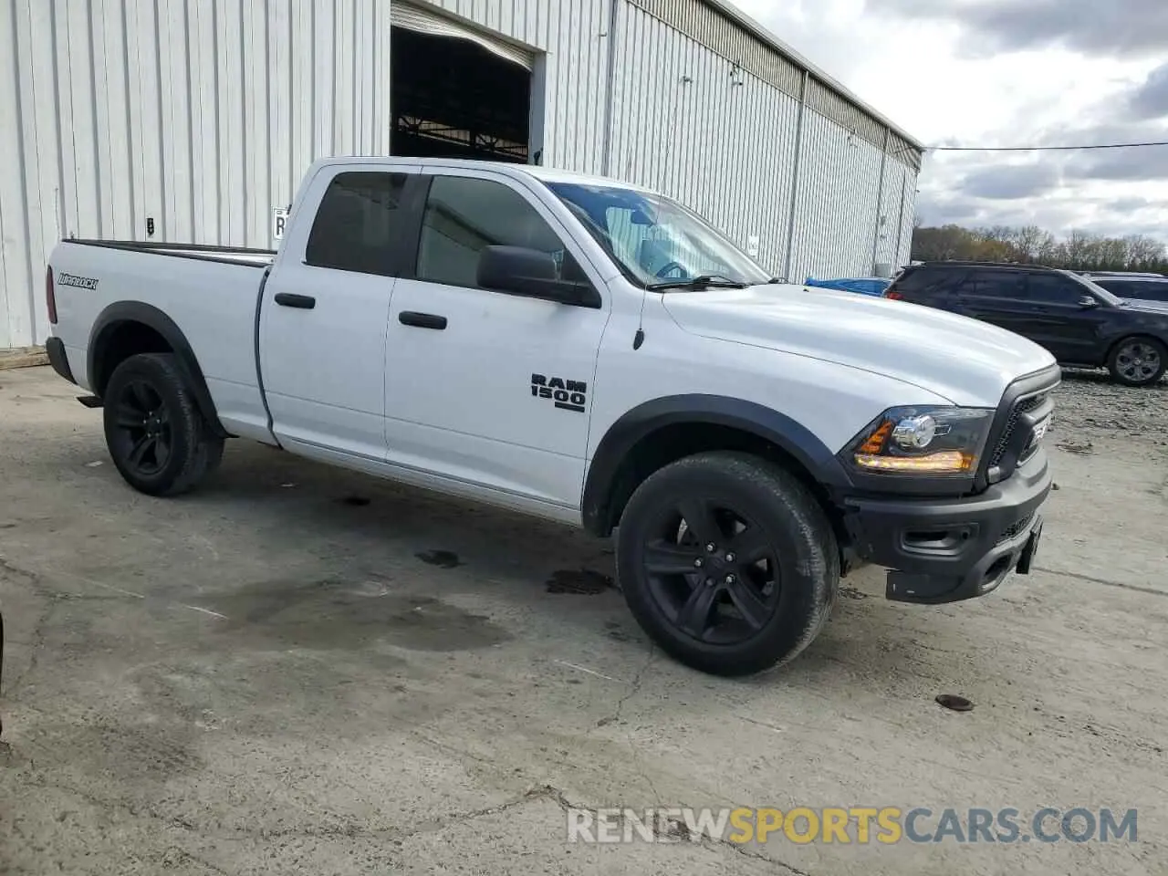 4 Photograph of a damaged car 1C6RR7GG2MS502020 RAM 1500 2021