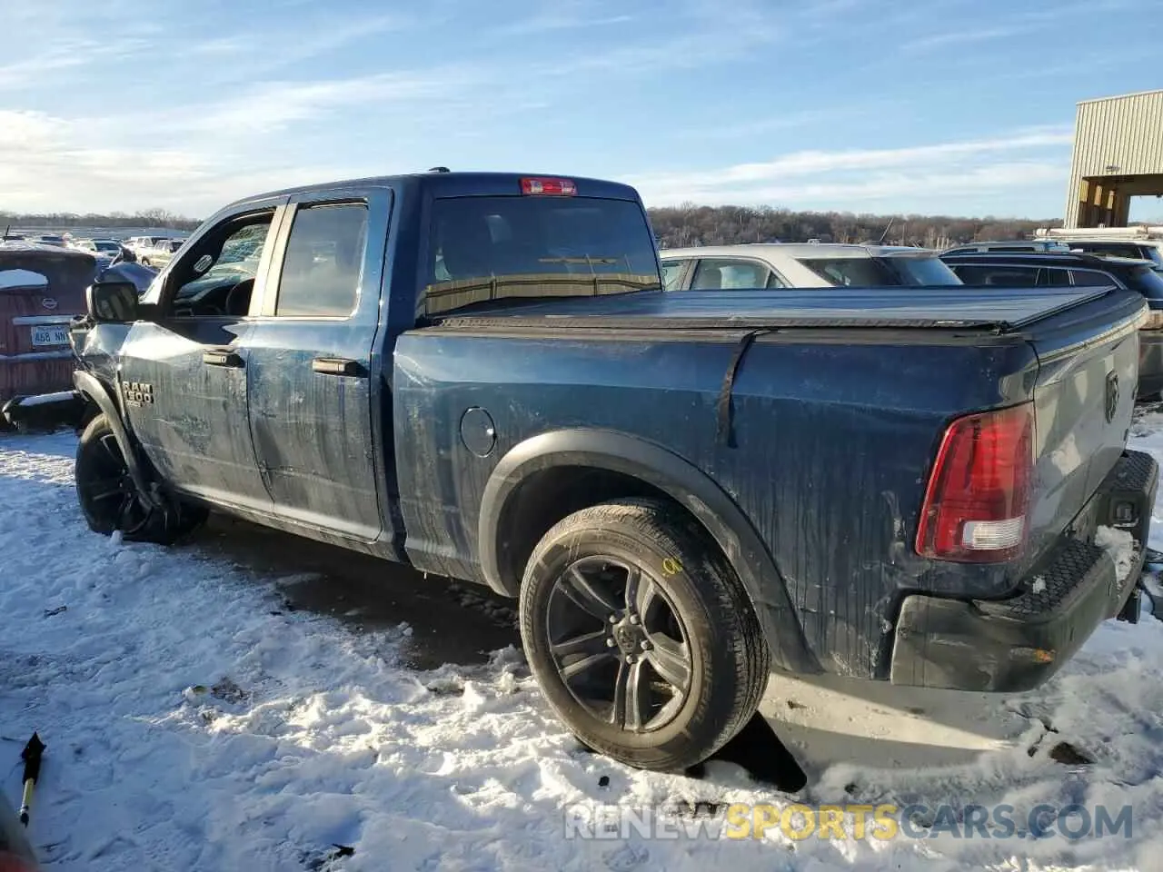 2 Photograph of a damaged car 1C6RR7GG2MS513910 RAM 1500 2021