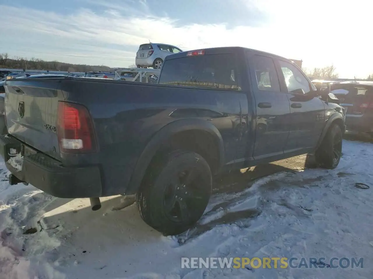 3 Photograph of a damaged car 1C6RR7GG2MS513910 RAM 1500 2021