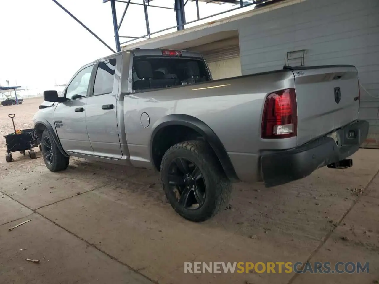 2 Photograph of a damaged car 1C6RR7GG2MS526432 RAM 1500 2021