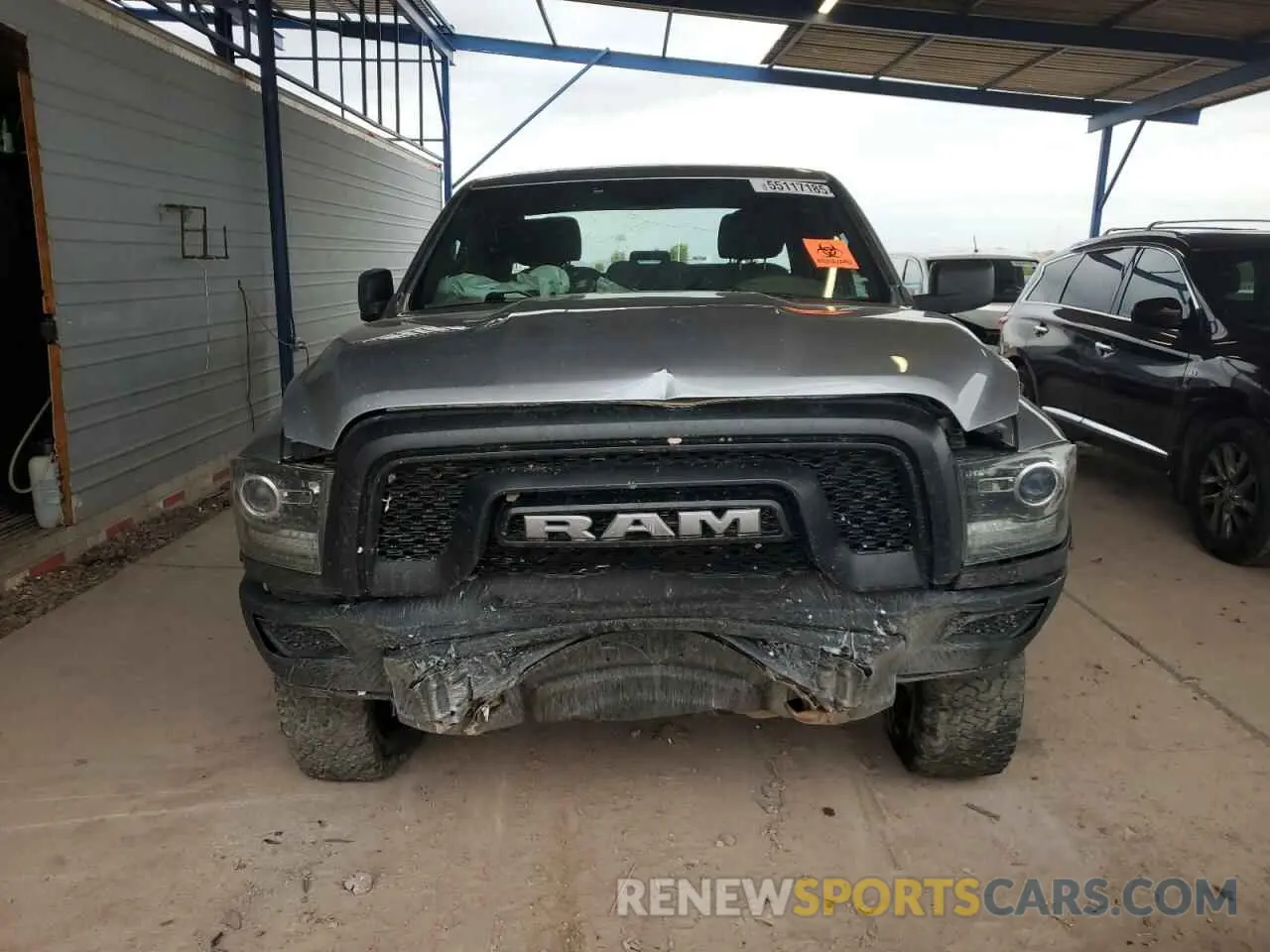 5 Photograph of a damaged car 1C6RR7GG2MS526432 RAM 1500 2021