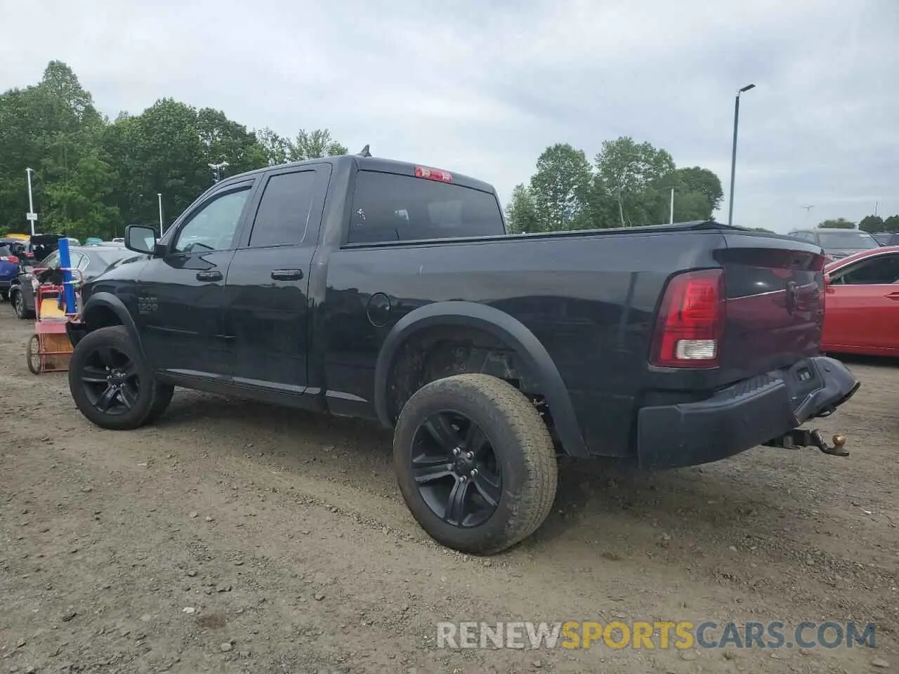 2 Photograph of a damaged car 1C6RR7GG3MS556958 RAM 1500 2021