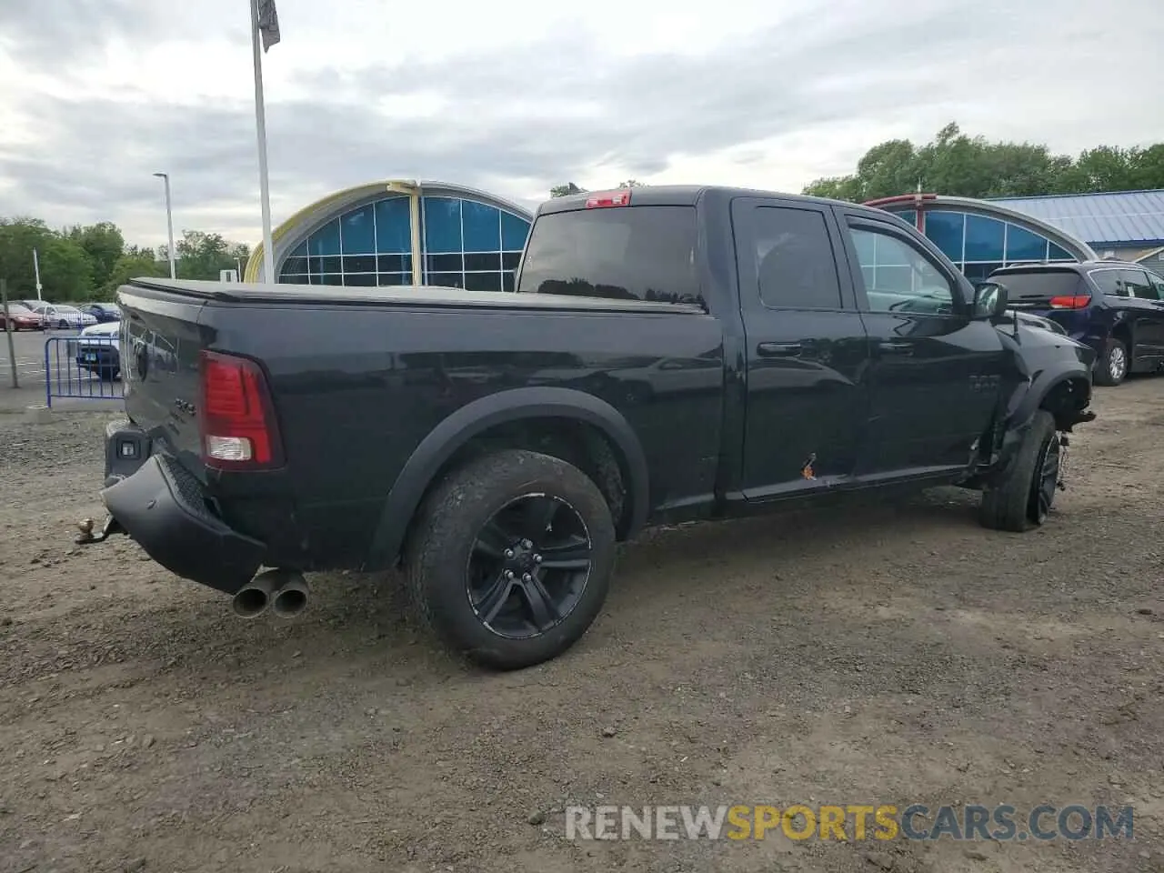 3 Photograph of a damaged car 1C6RR7GG3MS556958 RAM 1500 2021