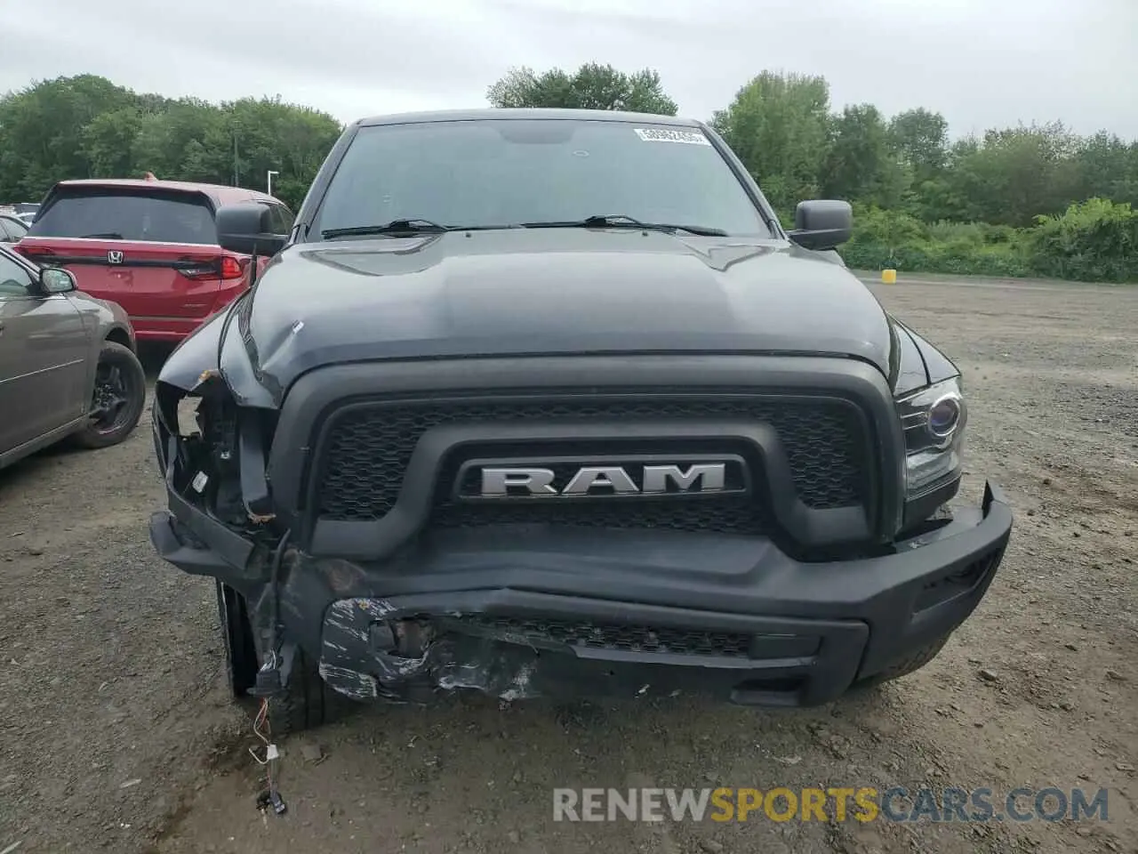 5 Photograph of a damaged car 1C6RR7GG3MS556958 RAM 1500 2021