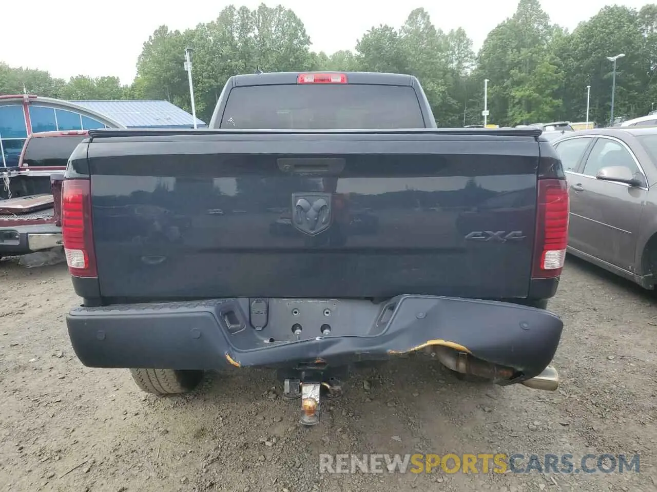 6 Photograph of a damaged car 1C6RR7GG3MS556958 RAM 1500 2021