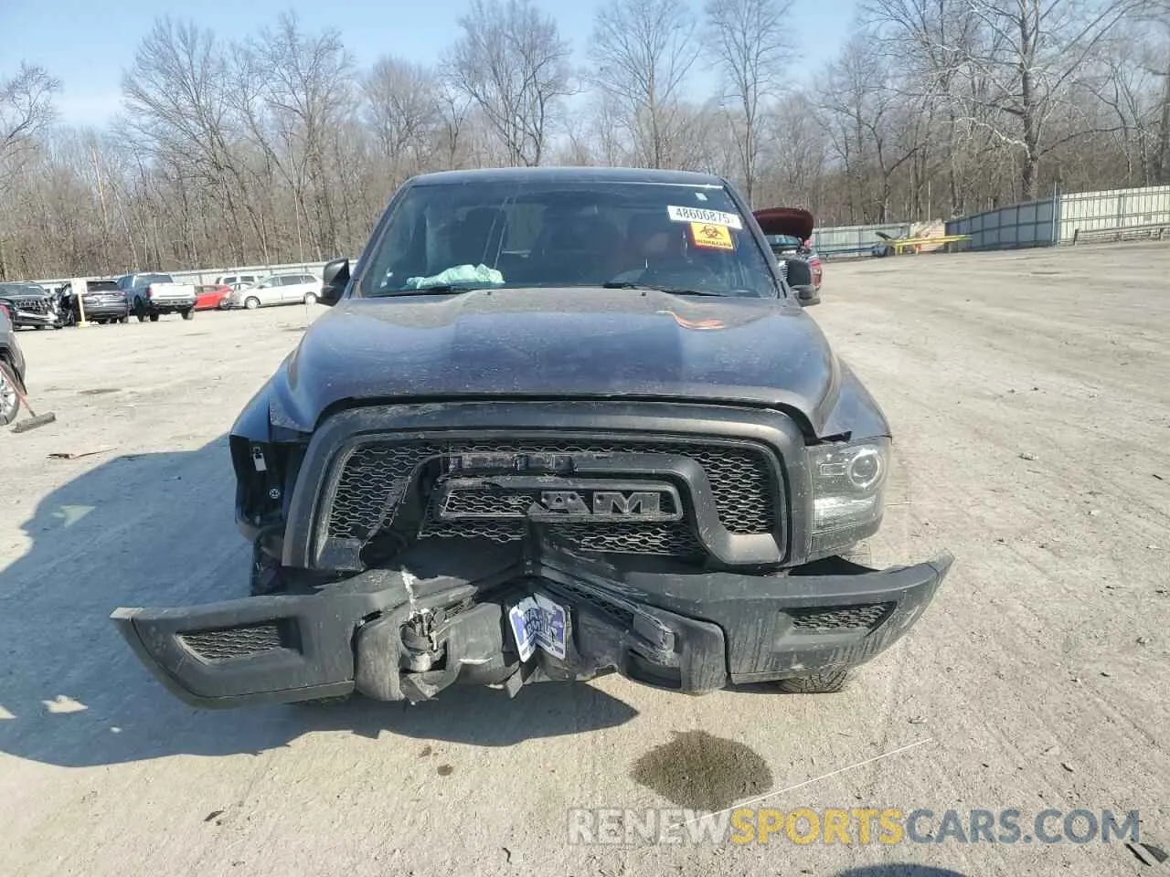 5 Photograph of a damaged car 1C6RR7GG5MS501802 RAM 1500 2021