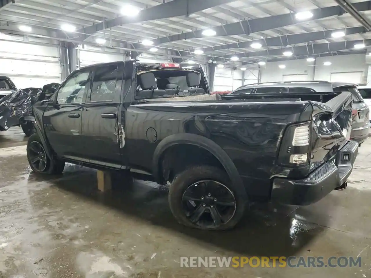 2 Photograph of a damaged car 1C6RR7GG9MS523396 RAM 1500 2021