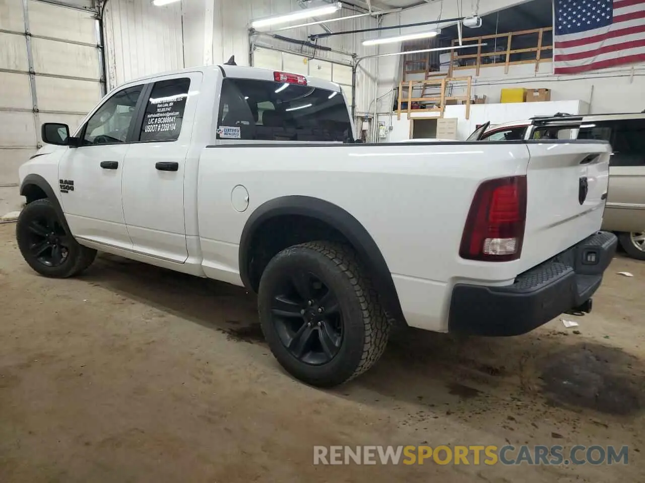2 Photograph of a damaged car 1C6RR7GGXMS514836 RAM 1500 2021