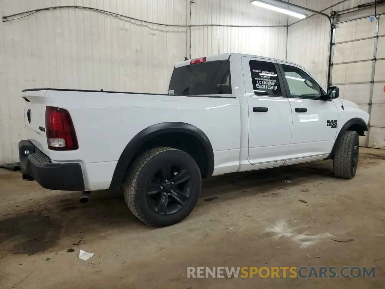 3 Photograph of a damaged car 1C6RR7GGXMS514836 RAM 1500 2021