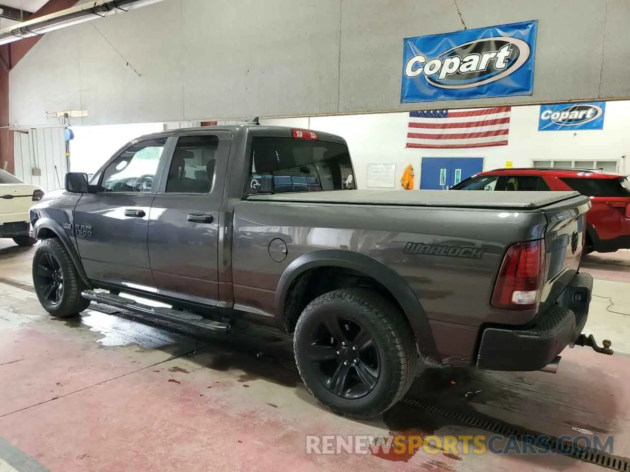 2 Photograph of a damaged car 1C6RR7GT2MS502631 RAM 1500 2021