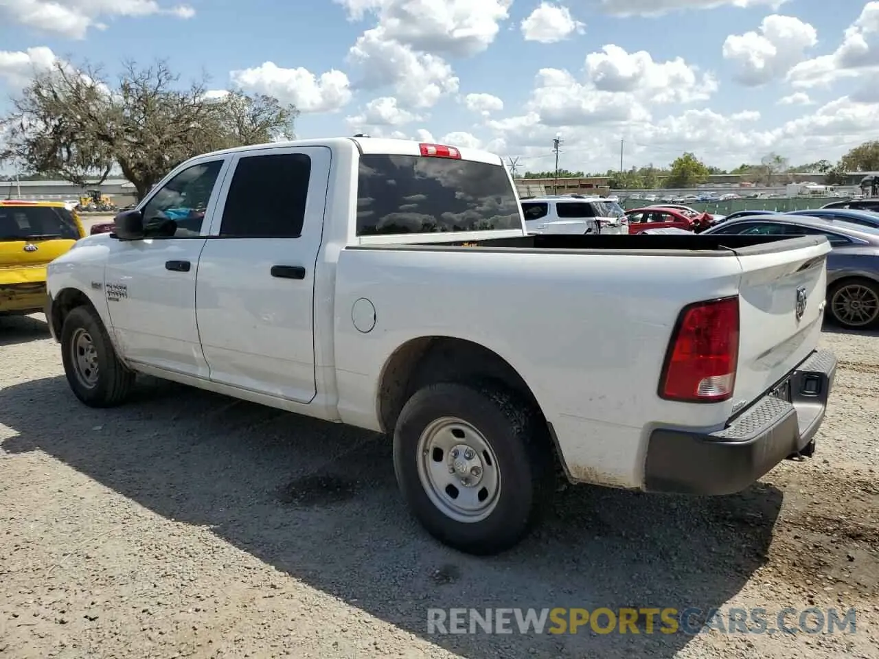 2 Photograph of a damaged car 1C6RR7KT0MS555660 RAM 1500 2021