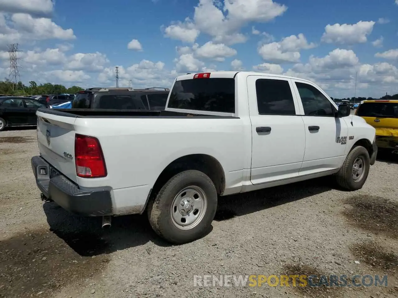 3 Photograph of a damaged car 1C6RR7KT0MS555660 RAM 1500 2021