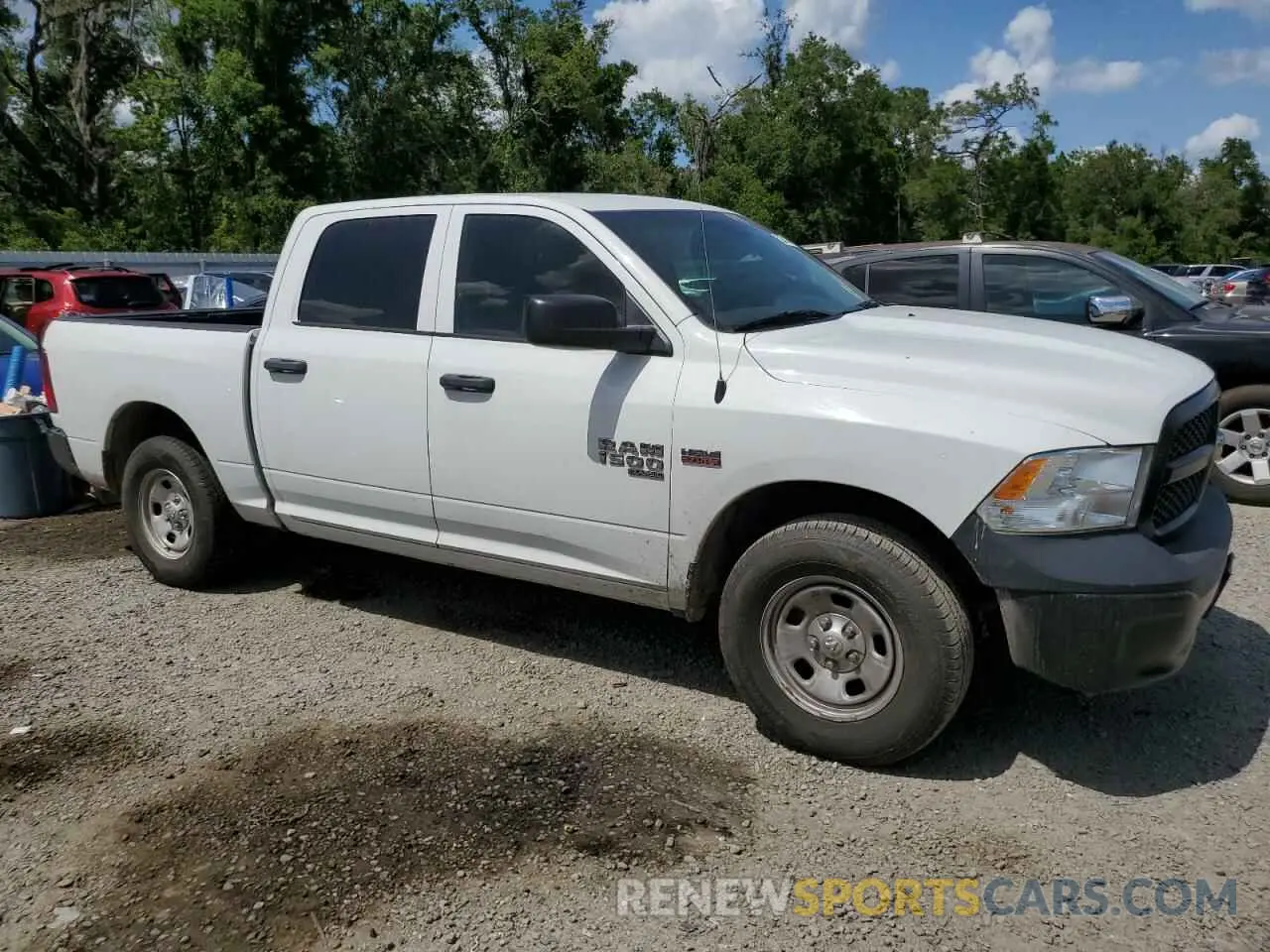 4 Photograph of a damaged car 1C6RR7KT0MS555660 RAM 1500 2021