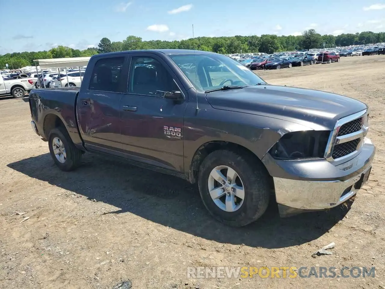 4 Photograph of a damaged car 1C6RR7LG7MS532135 RAM 1500 2021