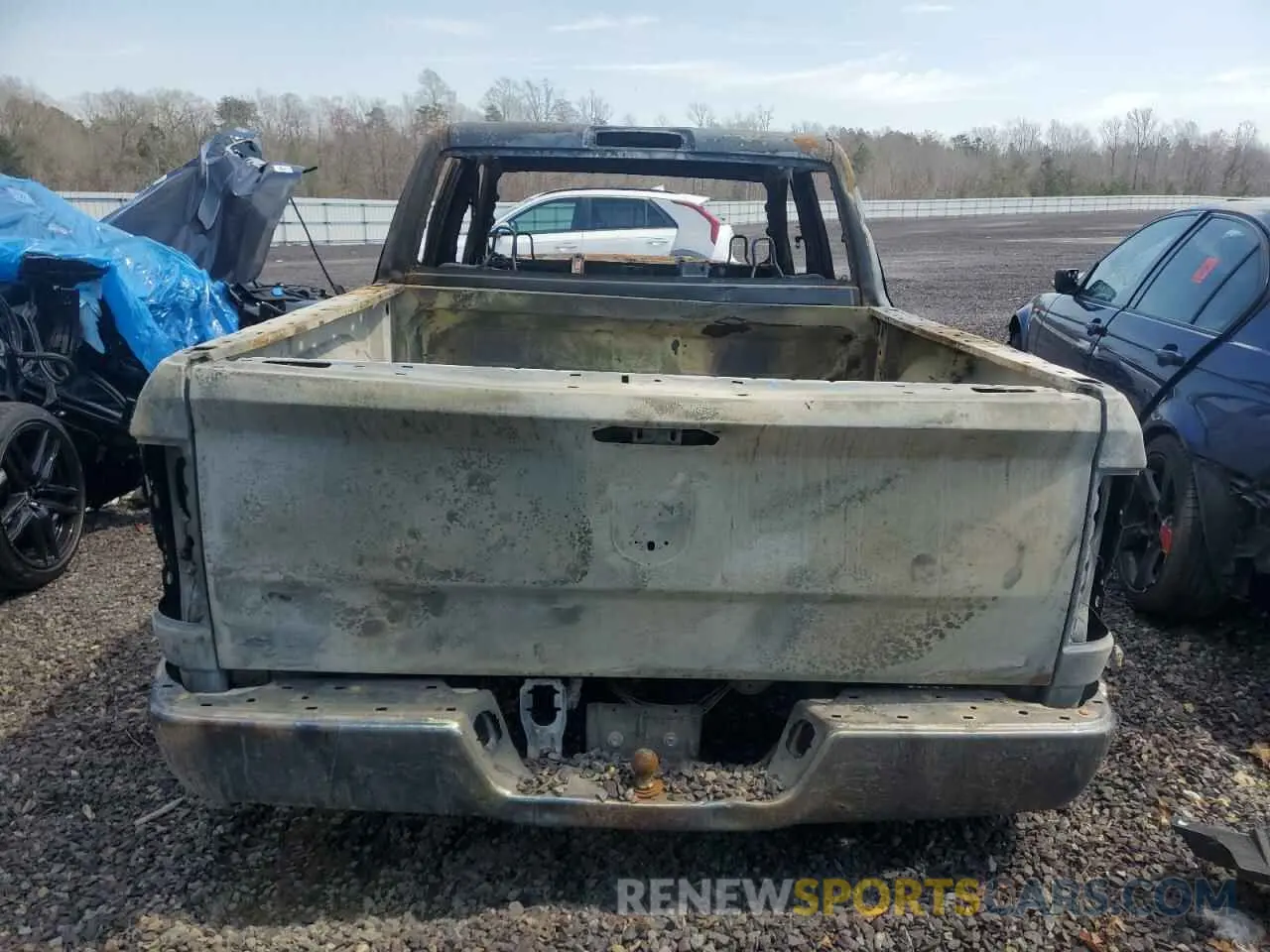 6 Photograph of a damaged car 1C6RR7LG7MS542728 RAM 1500 2021