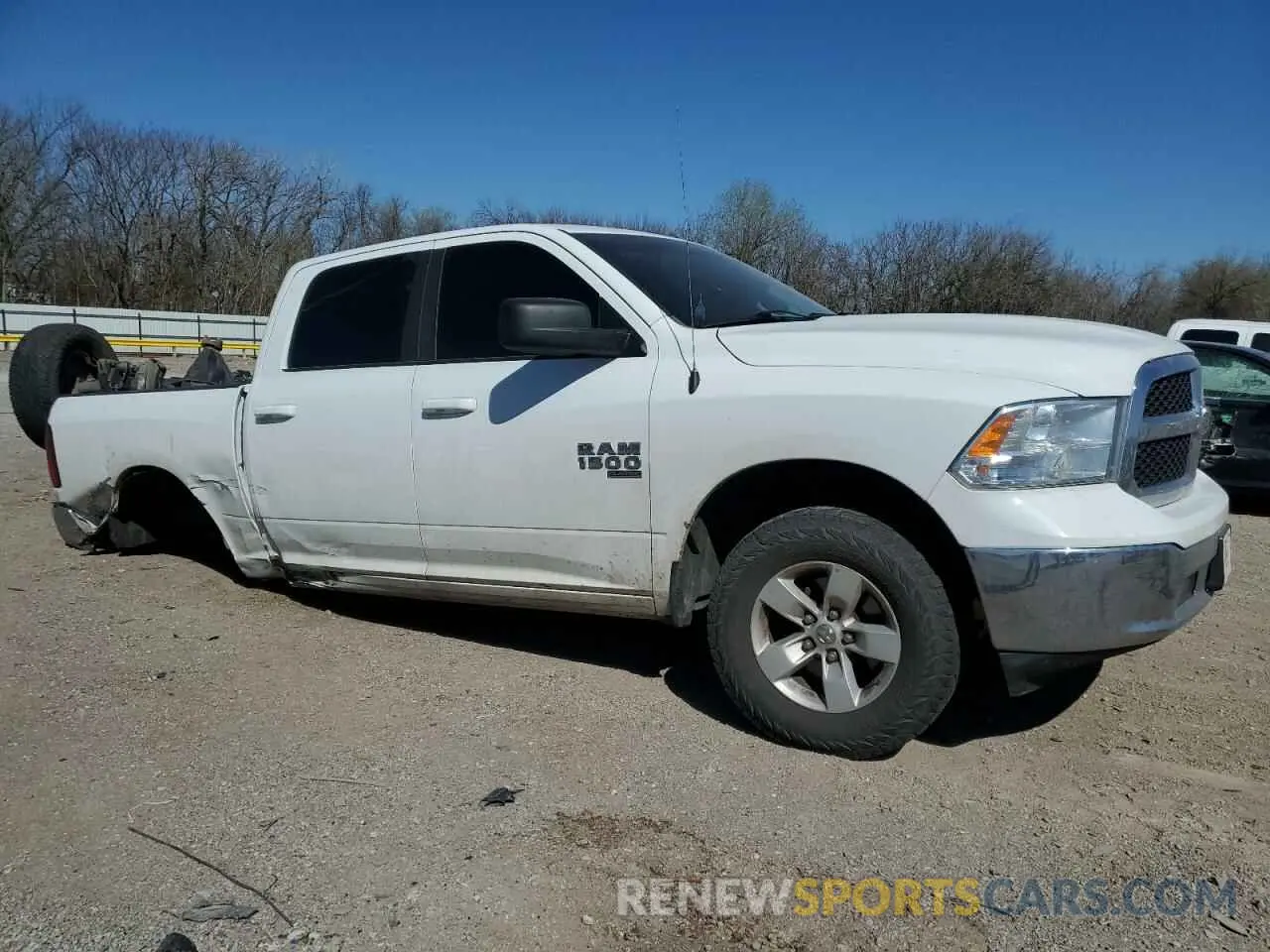 4 Photograph of a damaged car 1C6RR7LGXMS533070 RAM 1500 2021