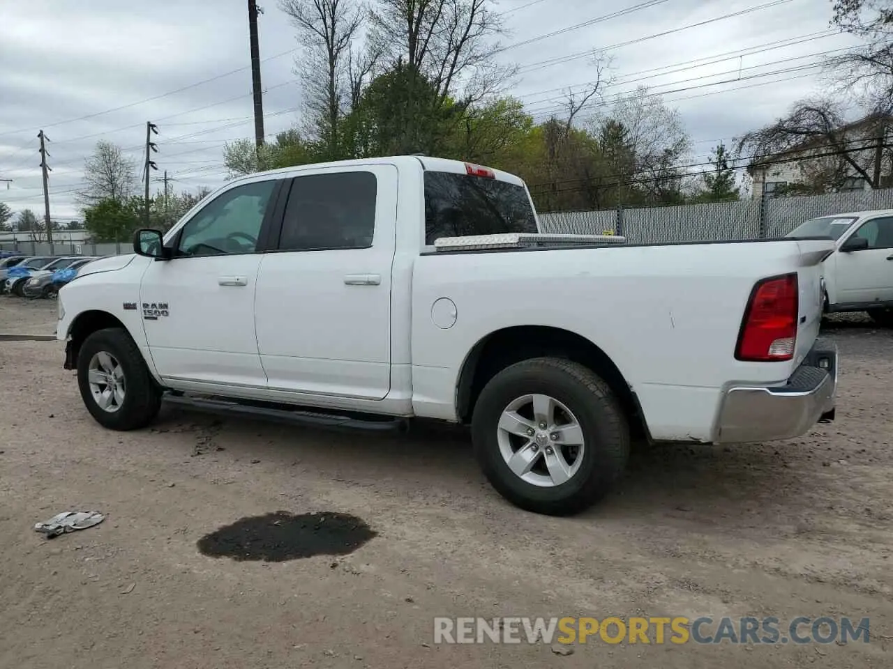 2 Photograph of a damaged car 1C6RR7LT0MS566222 RAM 1500 2021