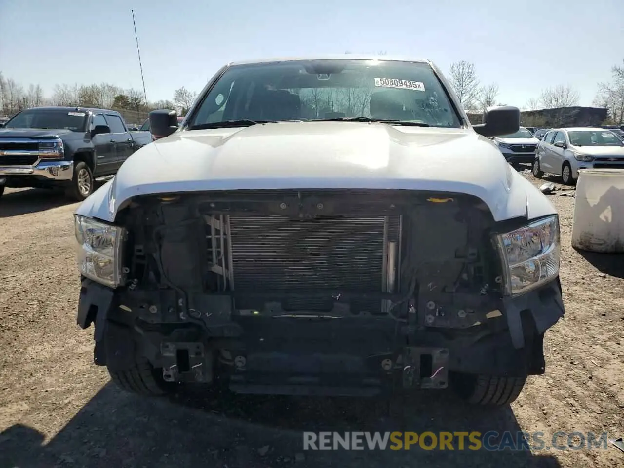 5 Photograph of a damaged car 1C6RR7LT0MS566222 RAM 1500 2021