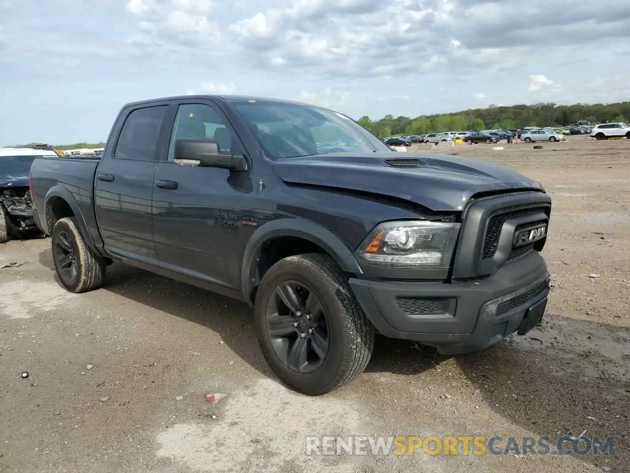 4 Photograph of a damaged car 1C6RR7LT0MS596465 RAM 1500 2021