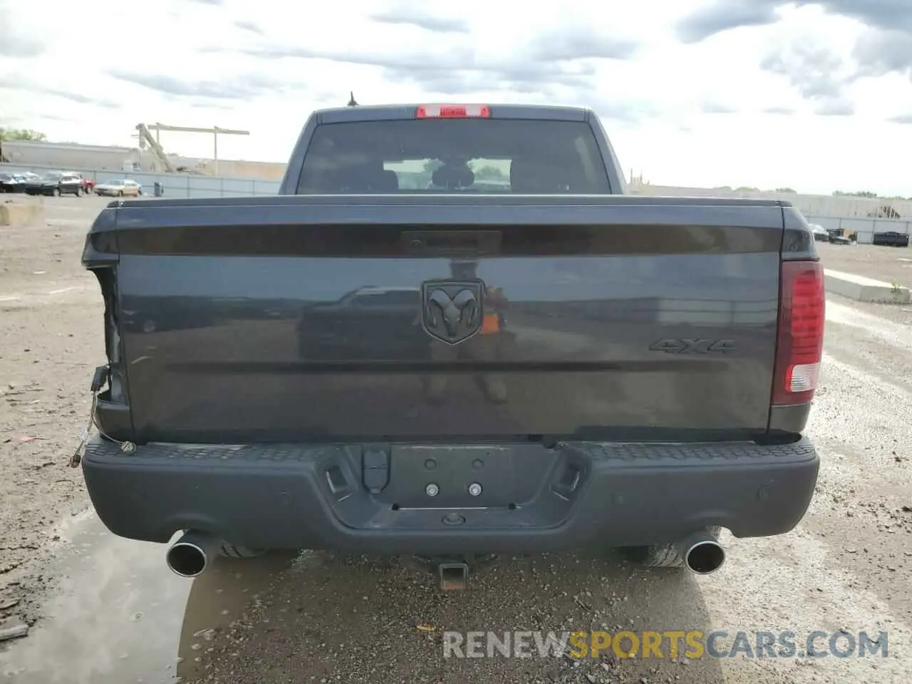 6 Photograph of a damaged car 1C6RR7LT0MS596465 RAM 1500 2021