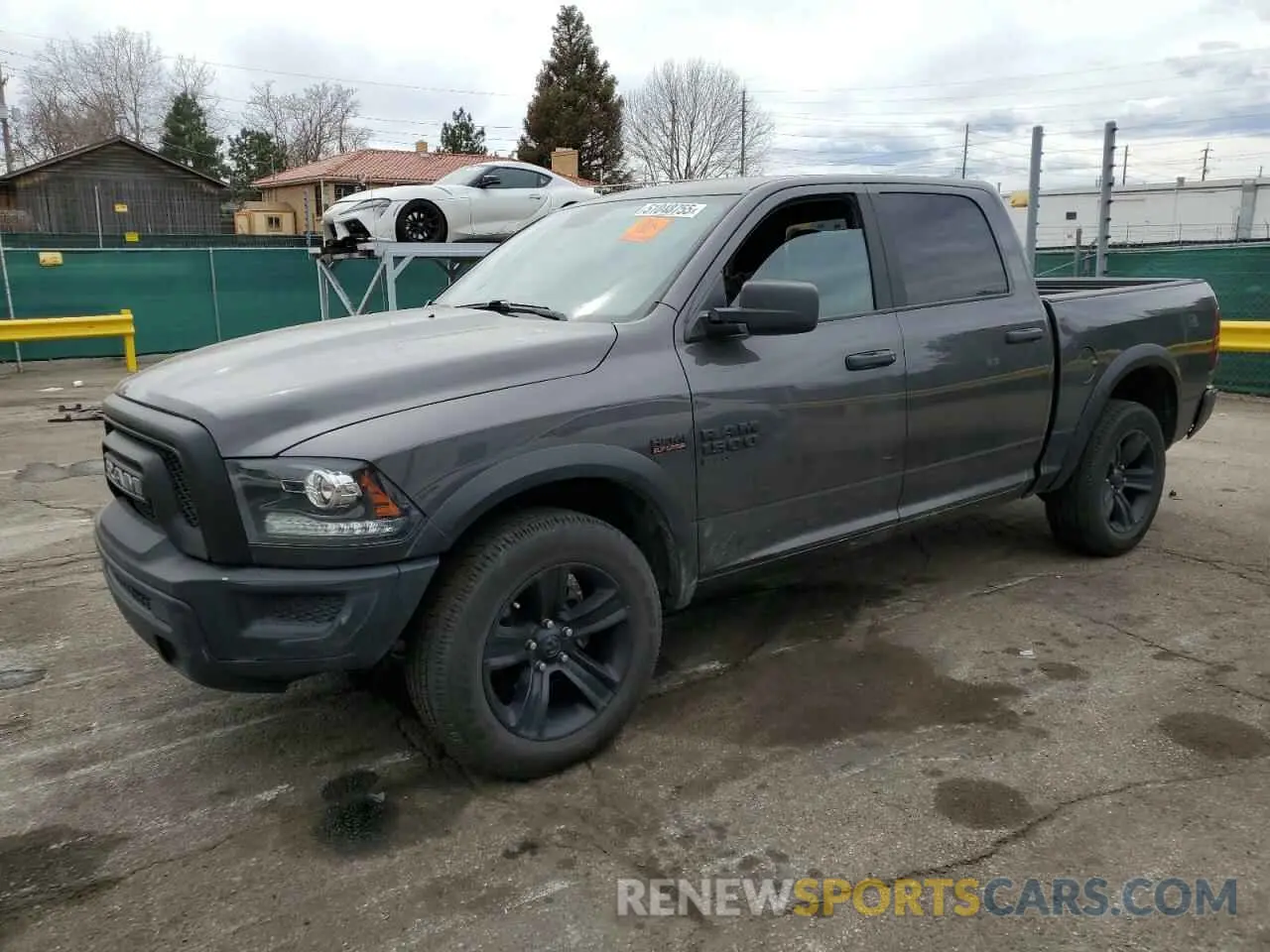 1 Photograph of a damaged car 1C6RR7LT1MS528305 RAM 1500 2021