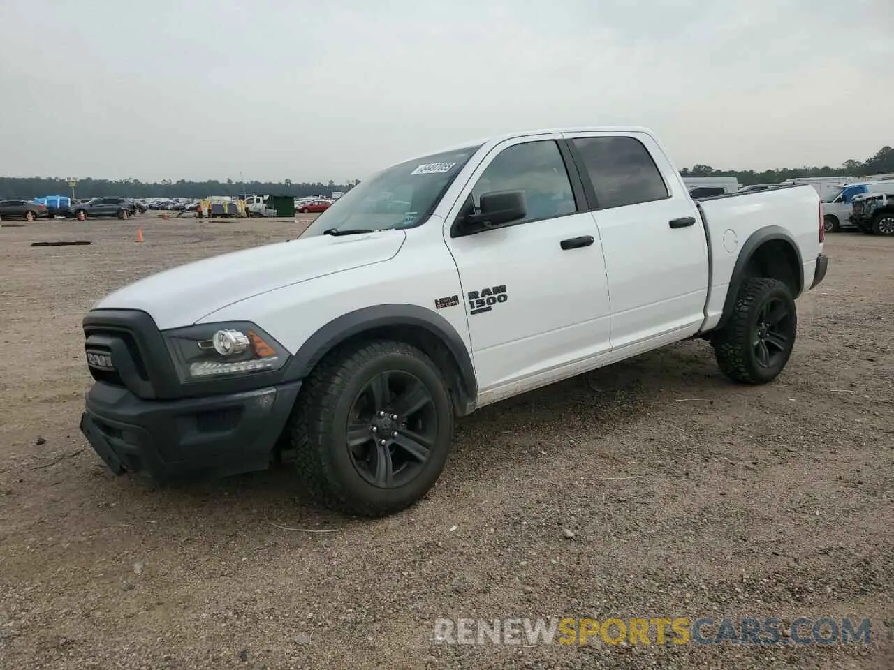 1 Photograph of a damaged car 1C6RR7LT6MS528316 RAM 1500 2021