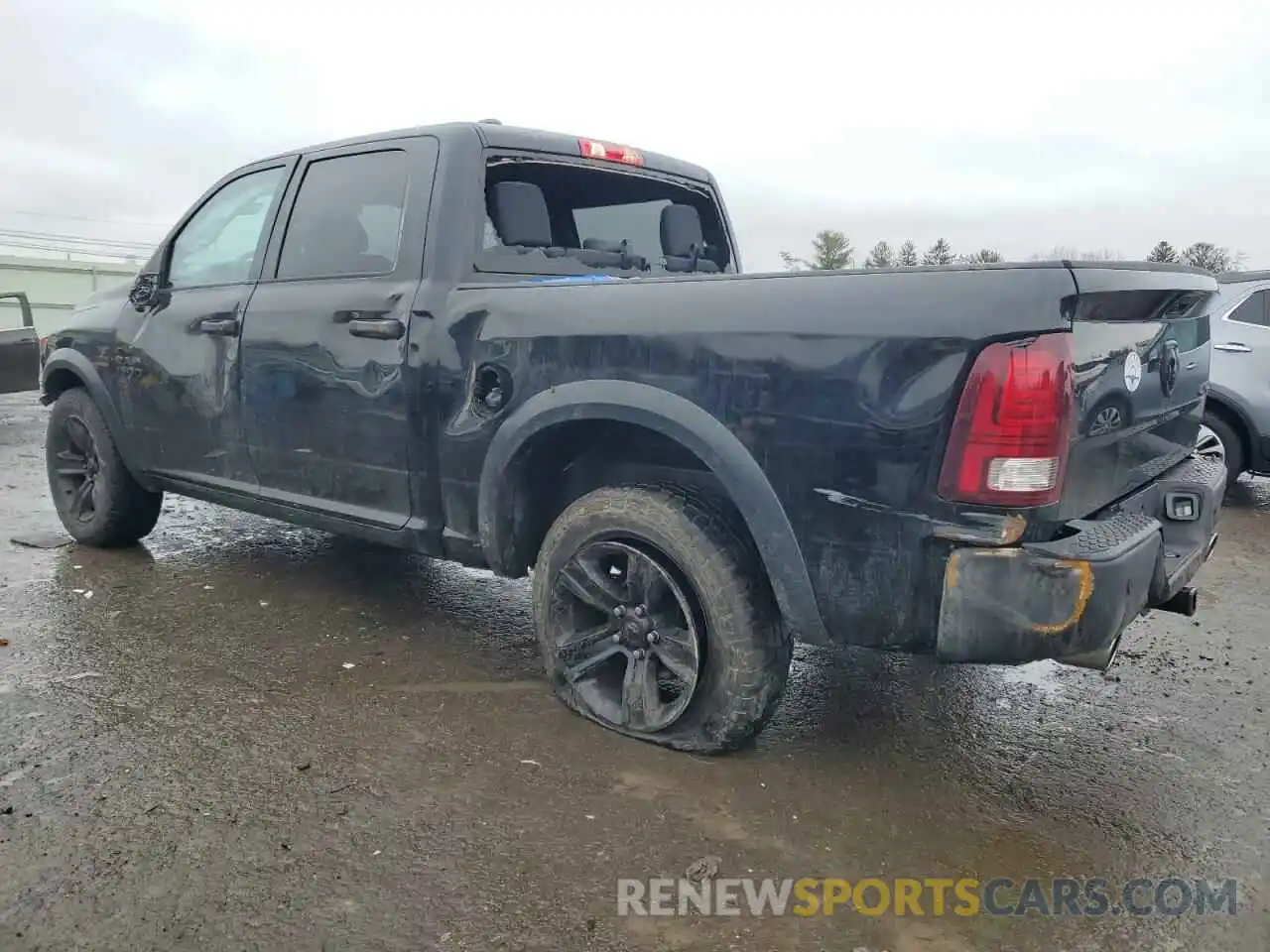 2 Photograph of a damaged car 1C6RR7LT9MS518556 RAM 1500 2021