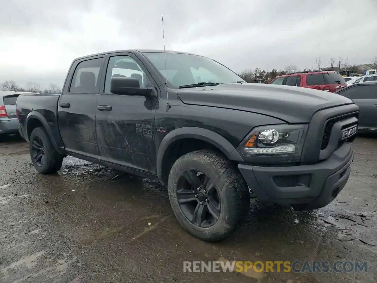 4 Photograph of a damaged car 1C6RR7LT9MS518556 RAM 1500 2021