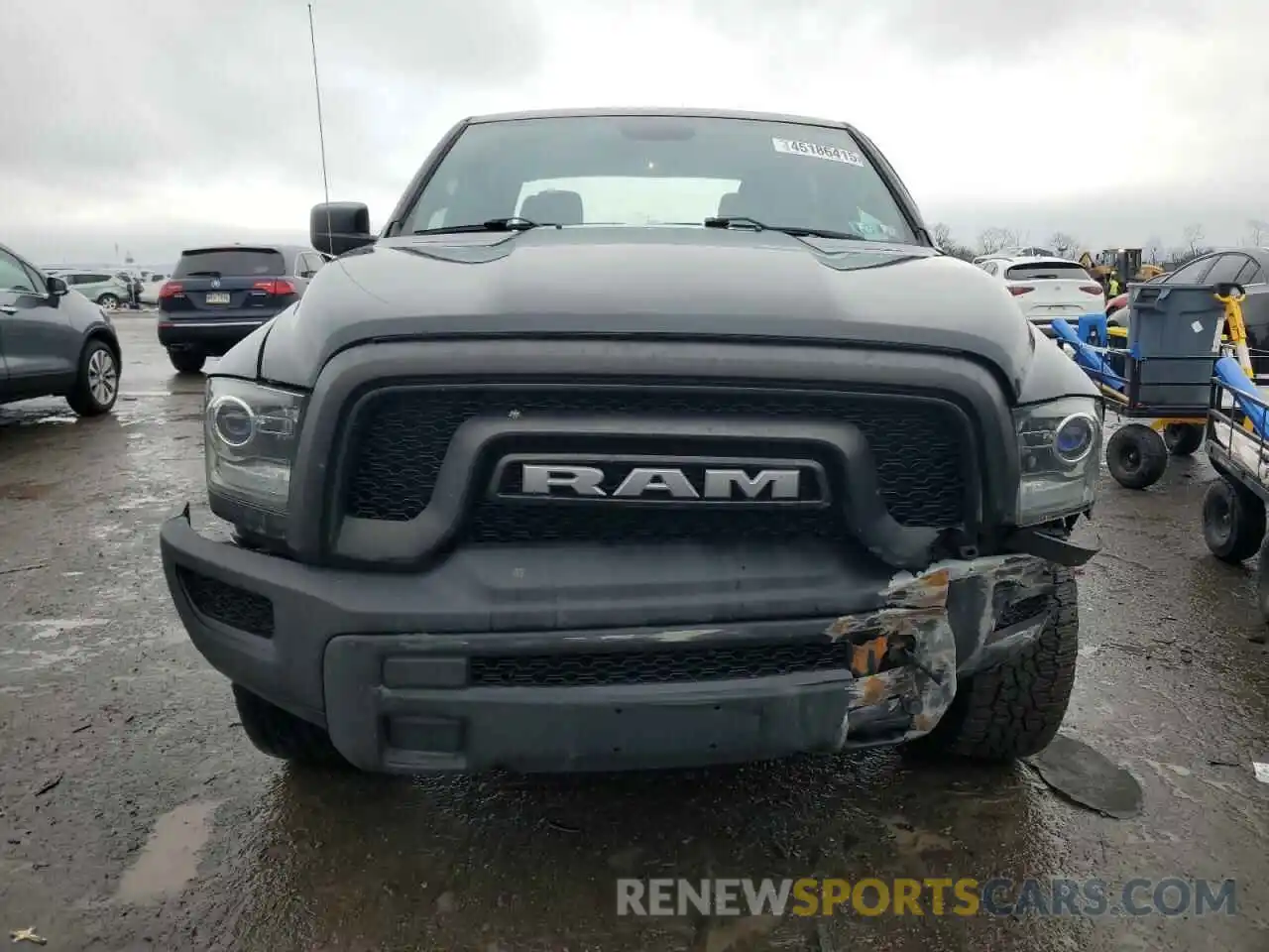 5 Photograph of a damaged car 1C6RR7LT9MS518556 RAM 1500 2021