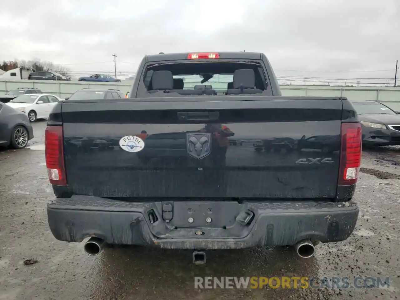 6 Photograph of a damaged car 1C6RR7LT9MS518556 RAM 1500 2021