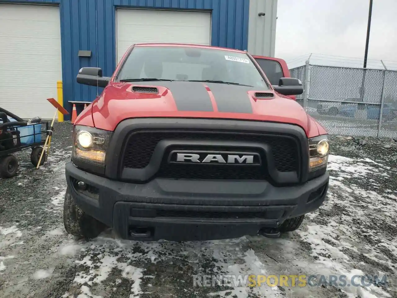 5 Photograph of a damaged car 1C6RR7LTXMS547192 RAM 1500 2021