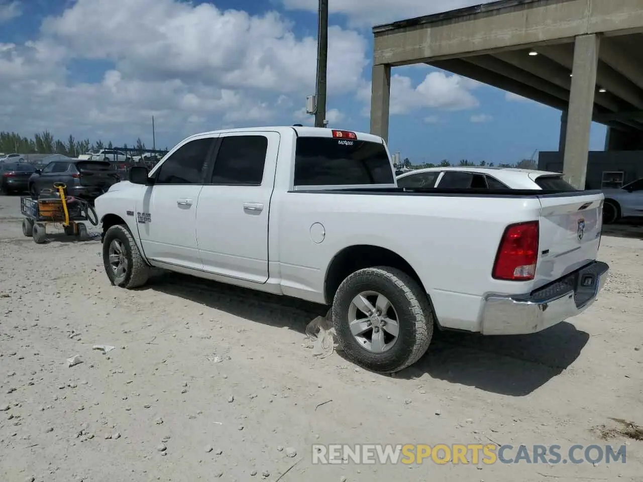 2 Photograph of a damaged car 1C6RR7TT1MS517238 RAM 1500 2021