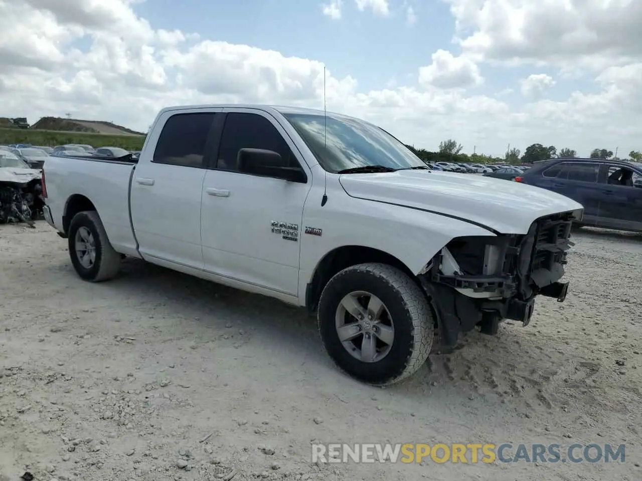 4 Photograph of a damaged car 1C6RR7TT1MS517238 RAM 1500 2021