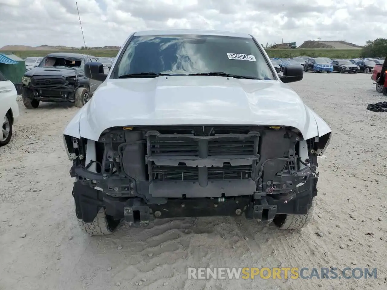 5 Photograph of a damaged car 1C6RR7TT1MS517238 RAM 1500 2021