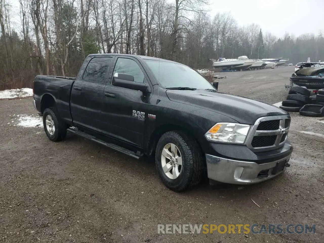 4 Photograph of a damaged car 1C6RR7TT5MS578821 RAM 1500 2021