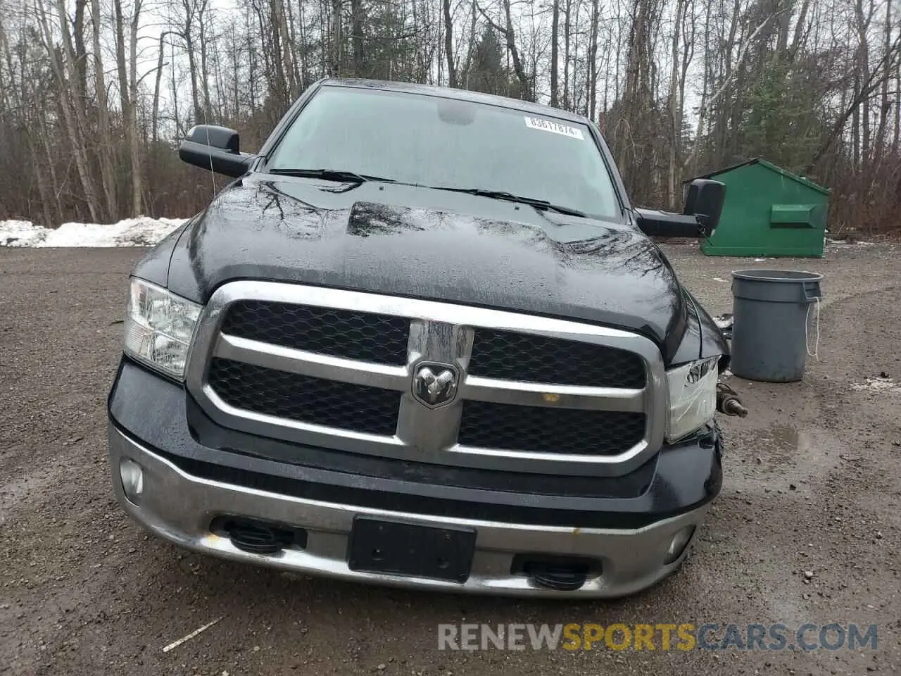 5 Photograph of a damaged car 1C6RR7TT5MS578821 RAM 1500 2021