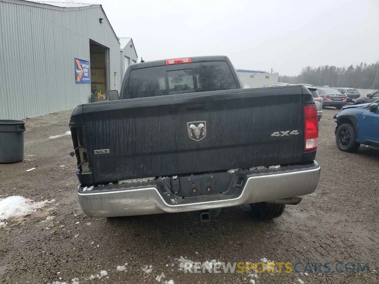 6 Photograph of a damaged car 1C6RR7TT5MS578821 RAM 1500 2021