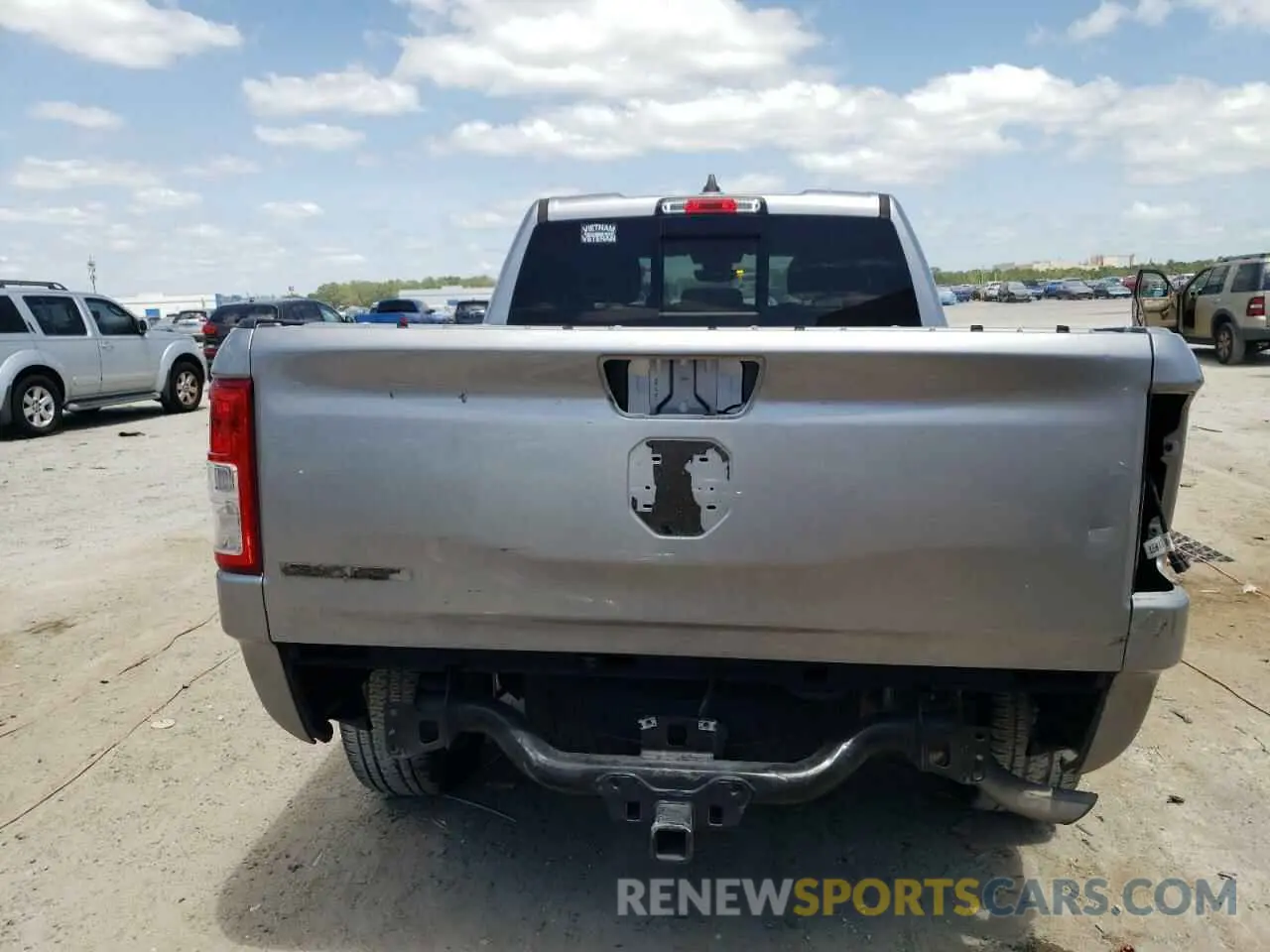 6 Photograph of a damaged car 1C6RREBG1MN753394 RAM 1500 2021