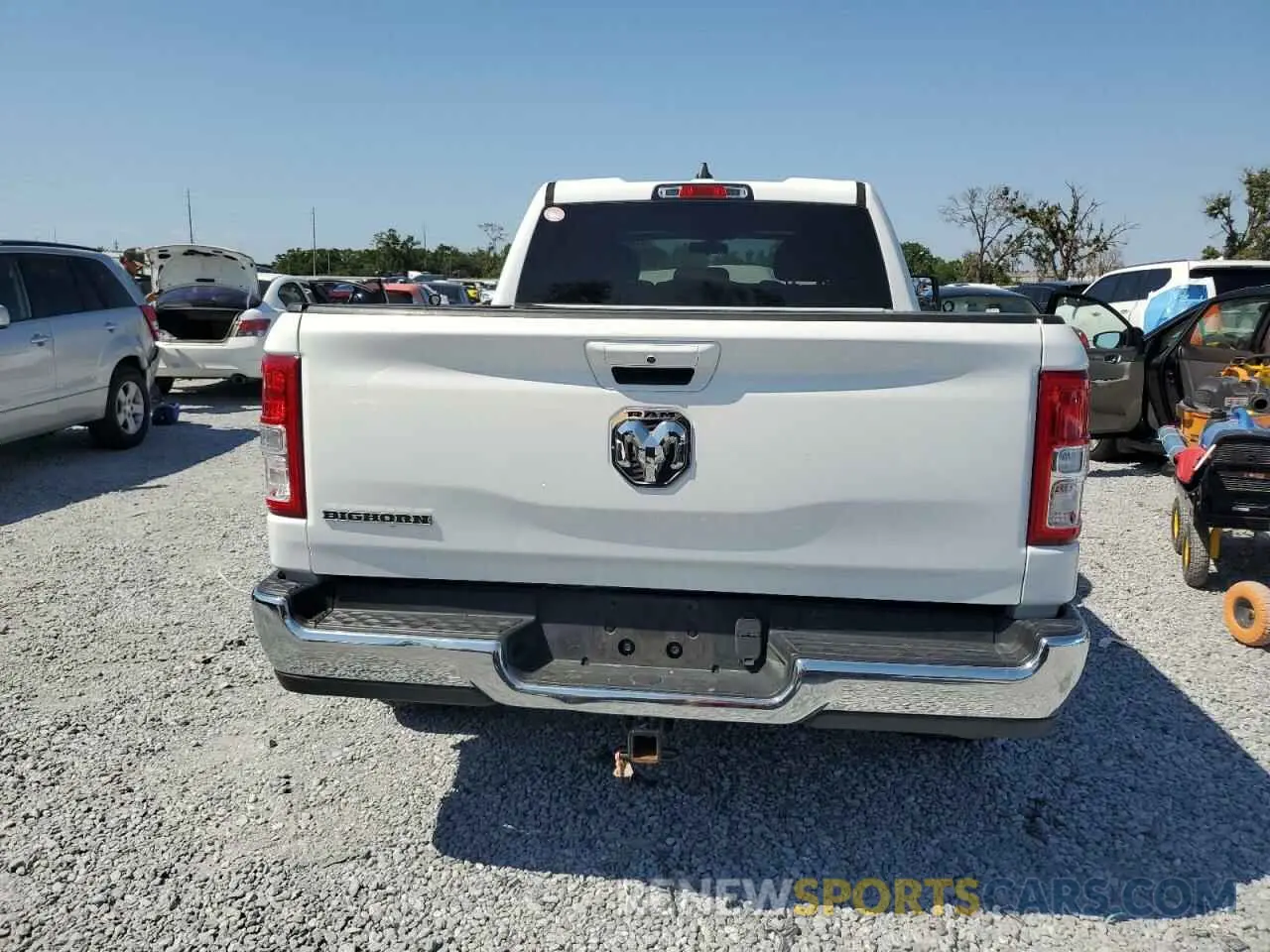 6 Photograph of a damaged car 1C6RREBG2MN746924 RAM 1500 2021