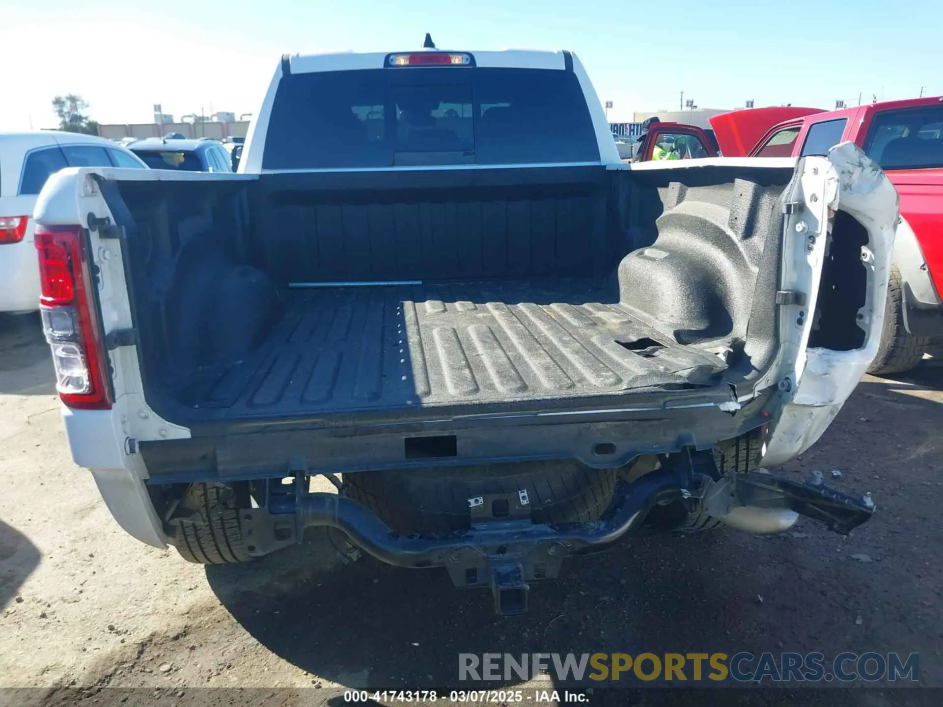 6 Photograph of a damaged car 1C6RREBG3MN712541 RAM 1500 2021
