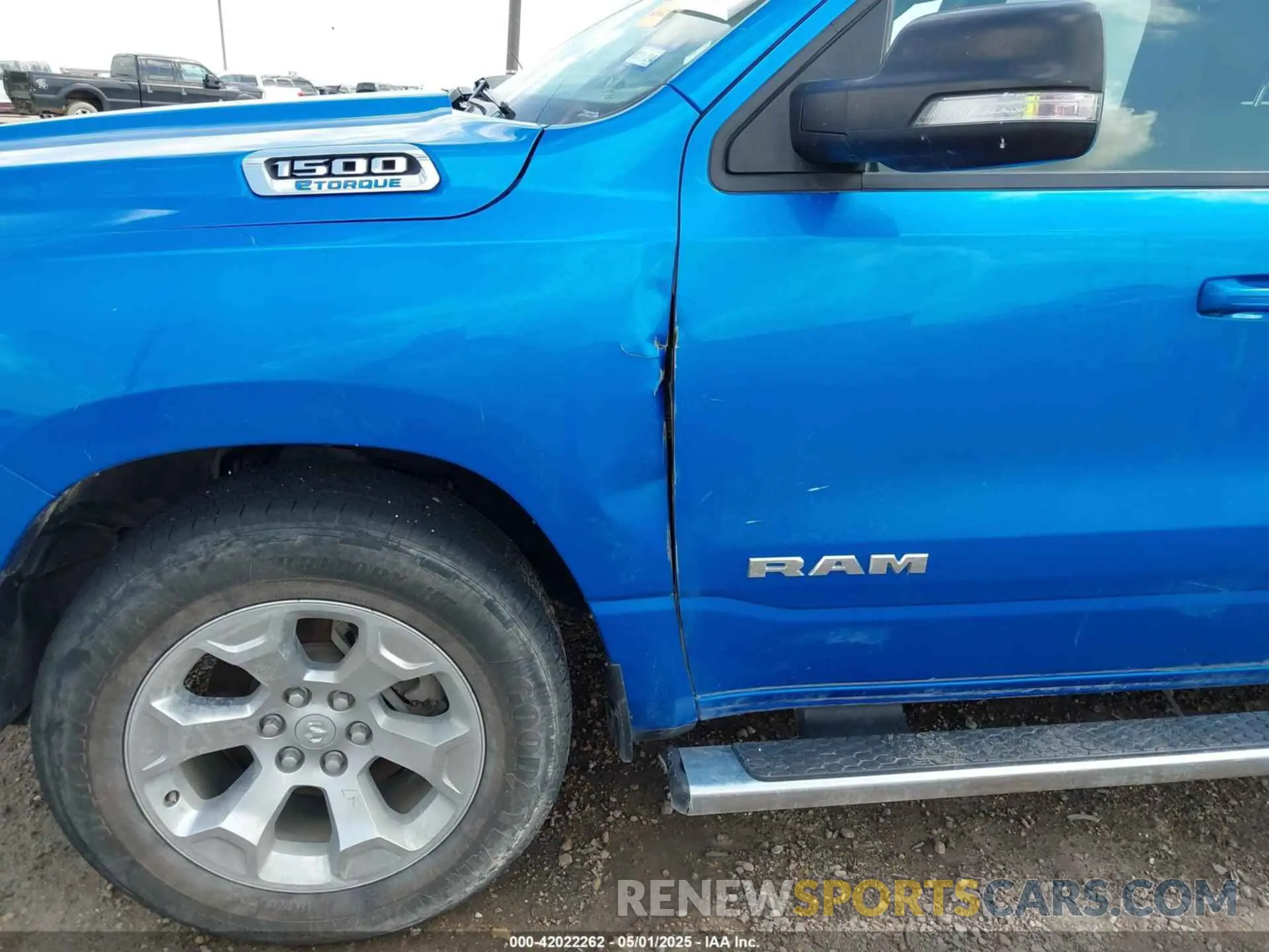 16 Photograph of a damaged car 1C6RREBG7MN708959 RAM 1500 2021