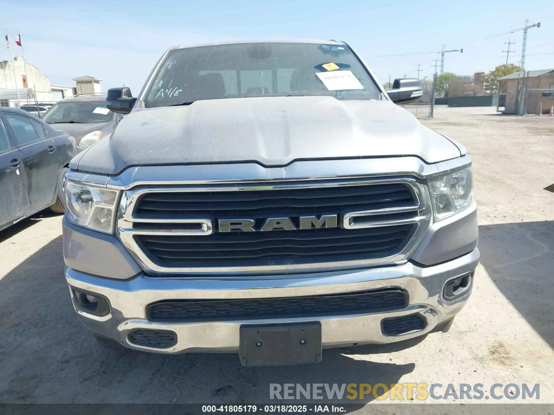 12 Photograph of a damaged car 1C6RREBGXMN753149 RAM 1500 2021