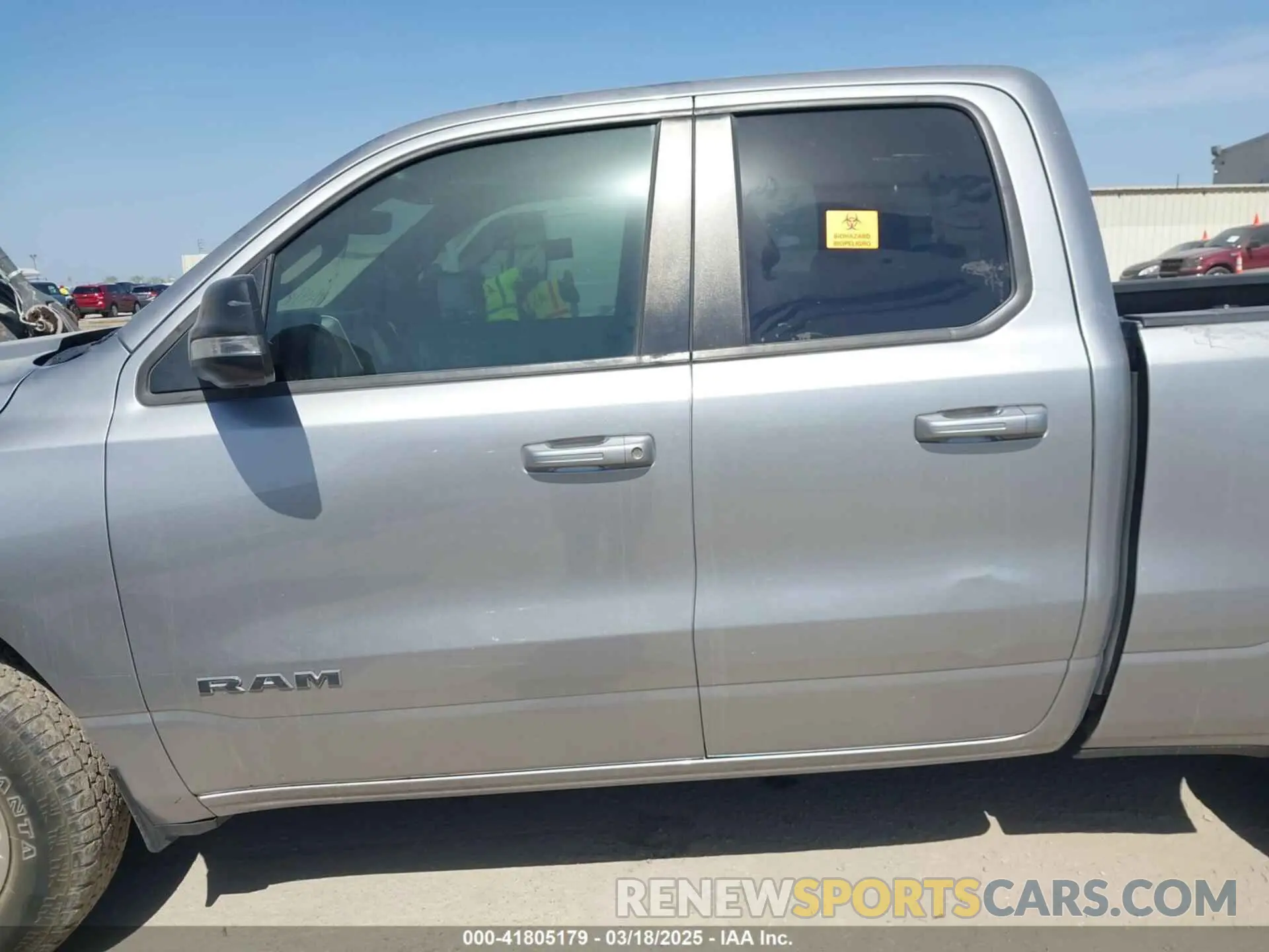 14 Photograph of a damaged car 1C6RREBGXMN753149 RAM 1500 2021