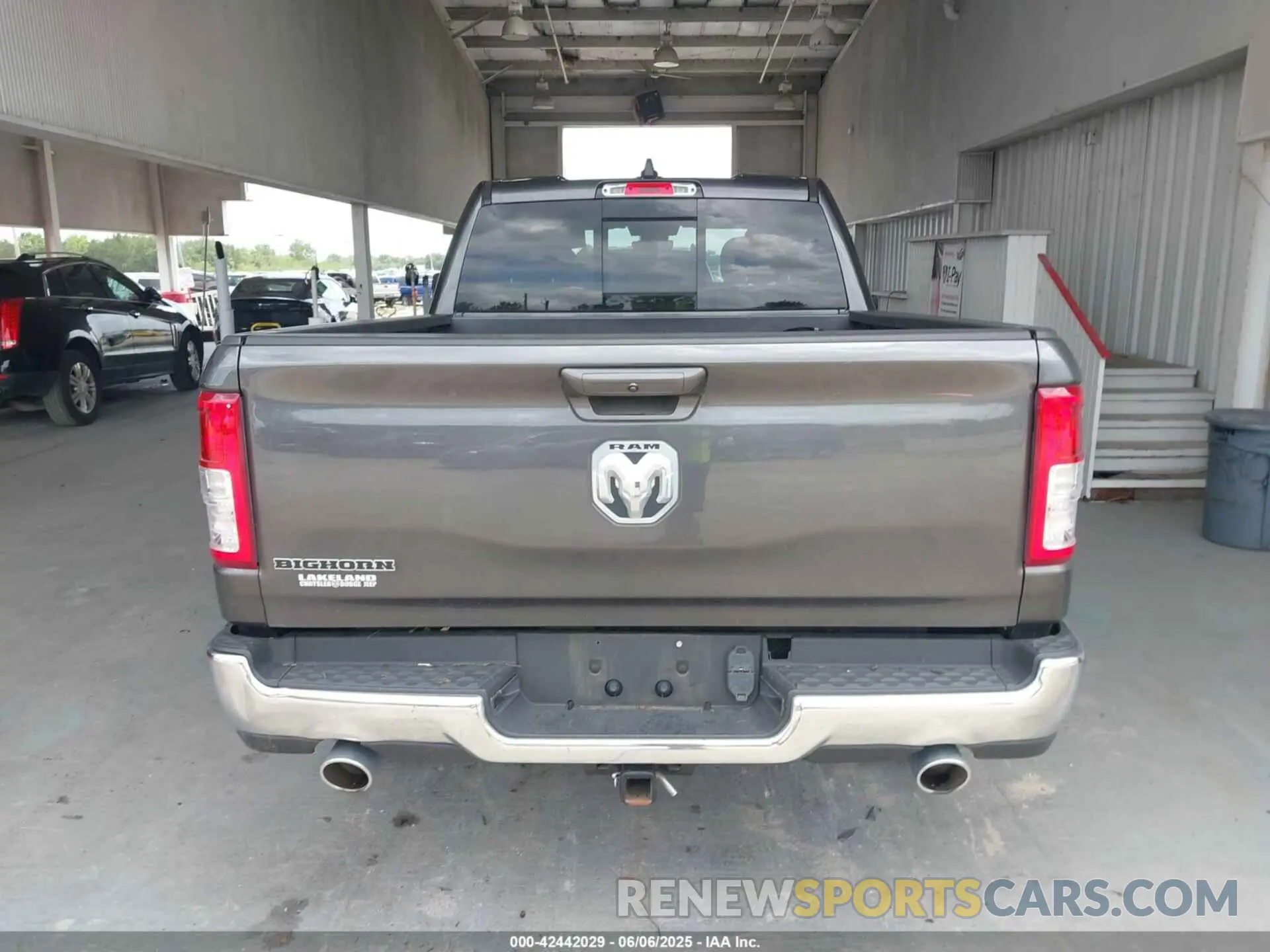 17 Photograph of a damaged car 1C6RREBT2MN747391 RAM 1500 2021