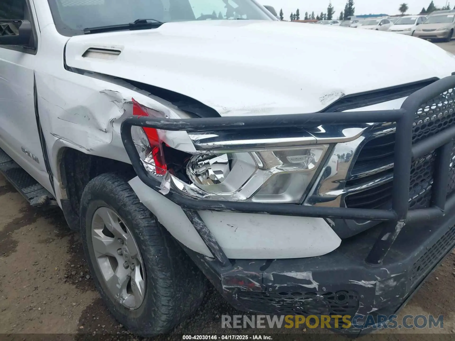 6 Photograph of a damaged car 1C6RREBT5MN609716 RAM 1500 2021