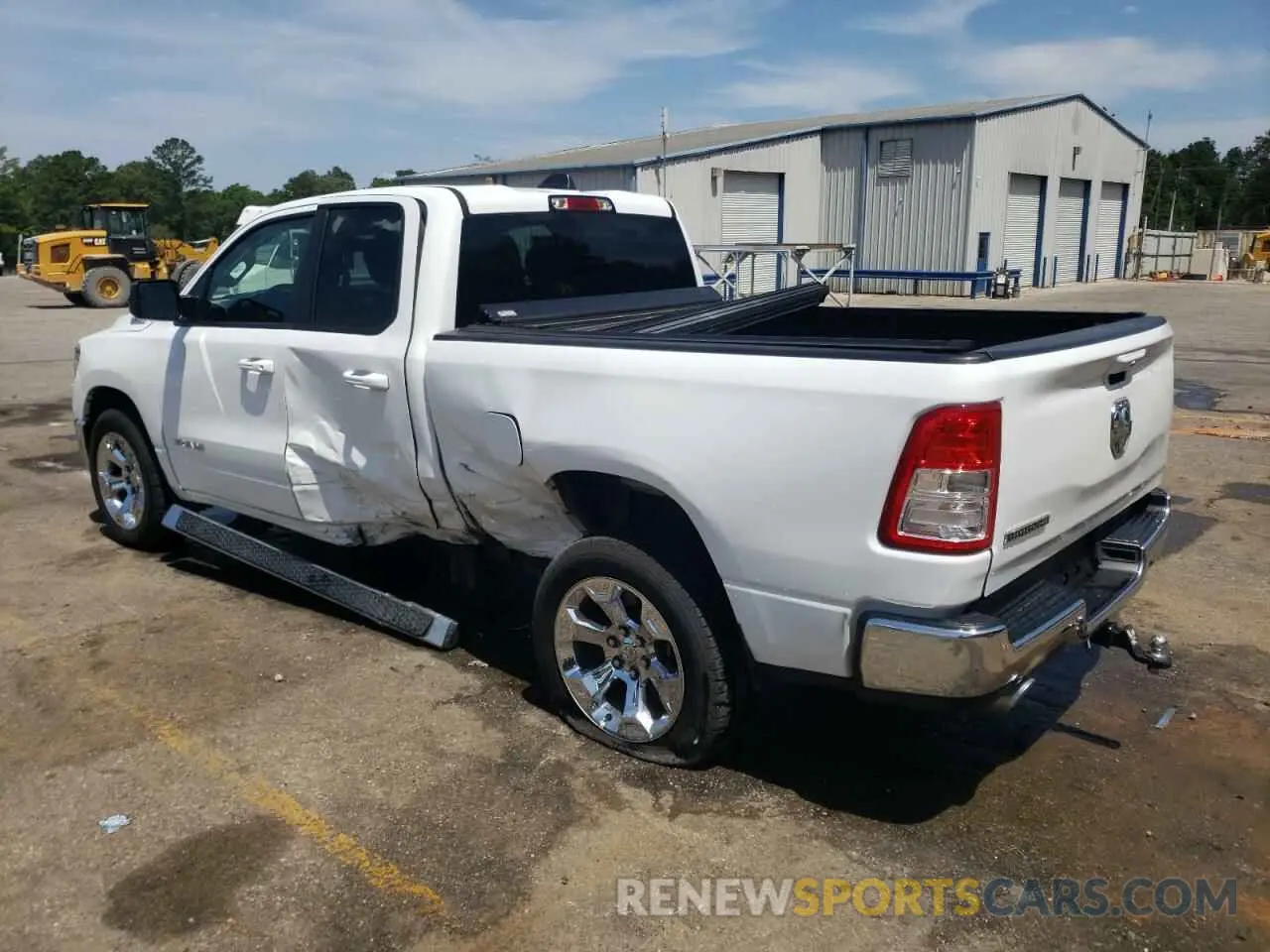 2 Photograph of a damaged car 1C6RREBT7MN819783 RAM 1500 2021
