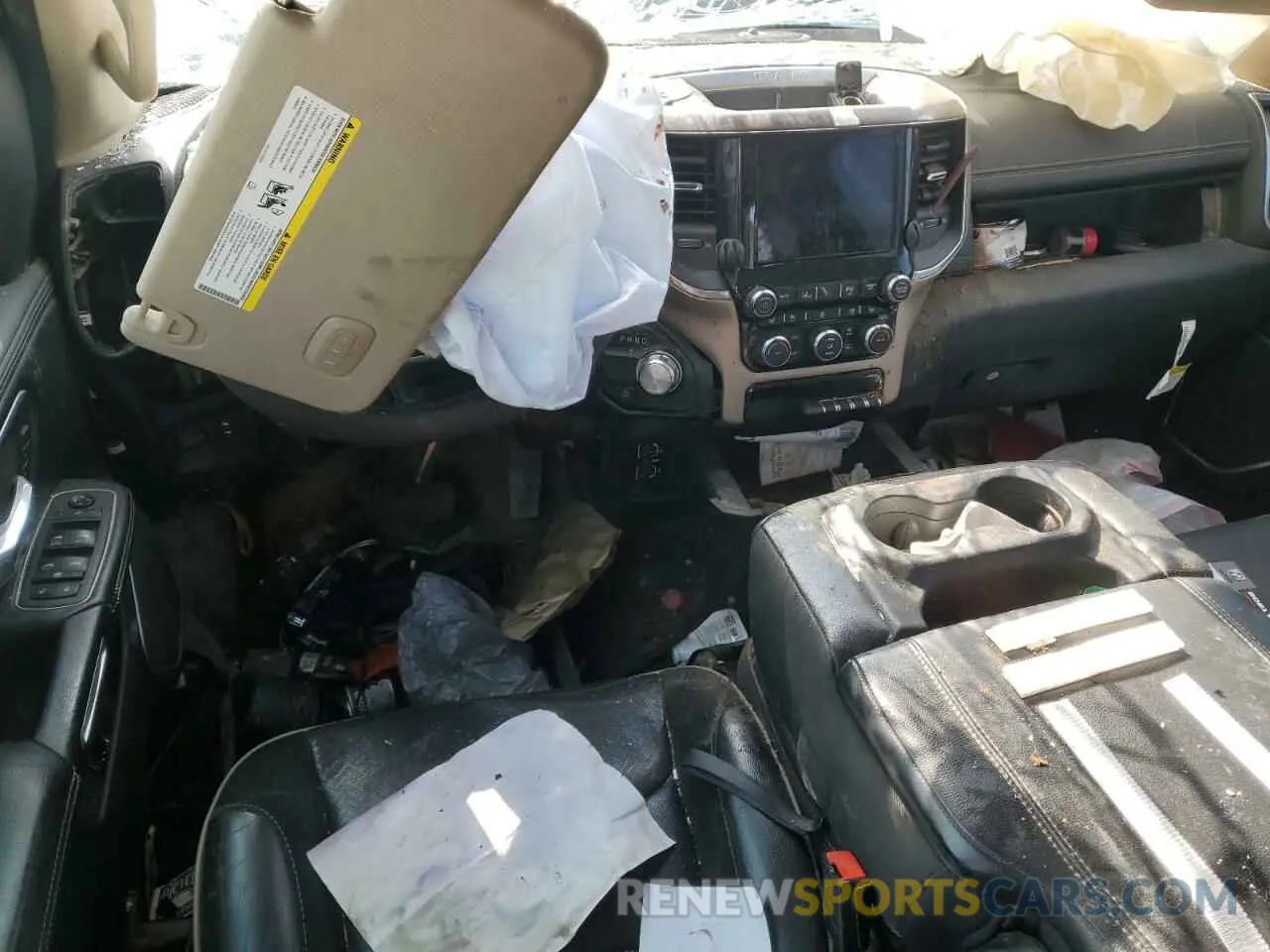 8 Photograph of a damaged car 1C6RREDT1MN815922 RAM 1500 2021